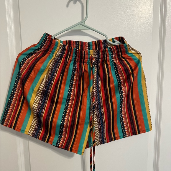 Colorful Striped Two-Piece Set - Picture 6 of 8